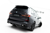 BMW X7 M-Sport G07 Facelift 2022+ Kolfiber Bakre Diffuser Maxton Design